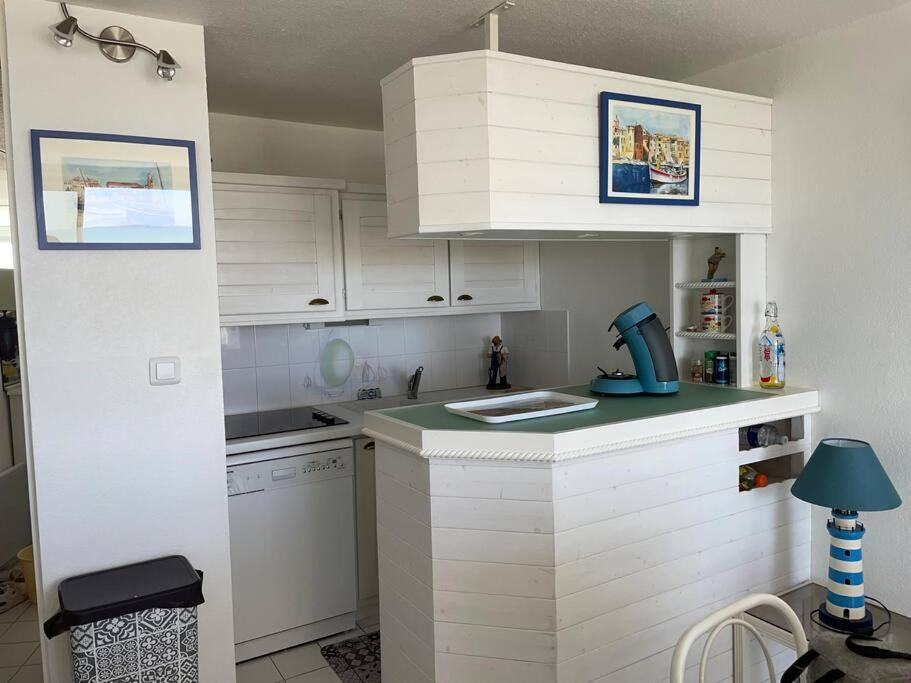 Port Leucate : Superbe Appartement Pleine Vue Mer Exterior foto